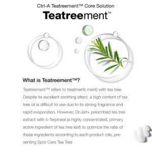 Lotiune pentru hidratare si calmare cu extract de arbore de ceai Ctrl+A TeaTreement | Dr. Jart+